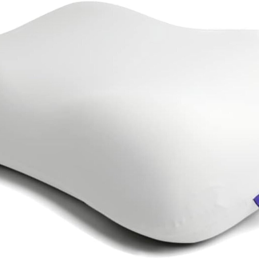 Deep Sleep Pillow, Patented Ergonomic Contour Design for Side & Back Sleepers